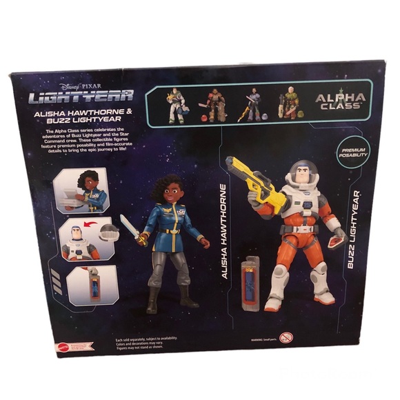 Disney Pixar Lightyear Alpha Class Buzz Lightyear Alisha Hawthorne Action Figure - Picture 4 of 5